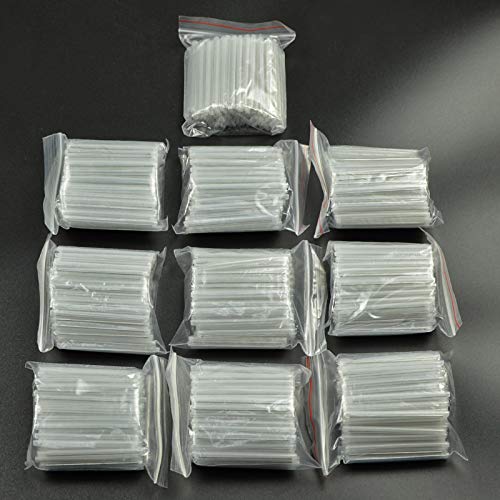 Premium 1200pcs Fiber Optic Splice Sleeves (2.6mm x 60mm) - Heat Shrink Tubing - 304 Stainless Steel - Enhanced Fusion Splicing Protection - PE Clear Coating, Hot Melt Adhesive - Reliable and Durable