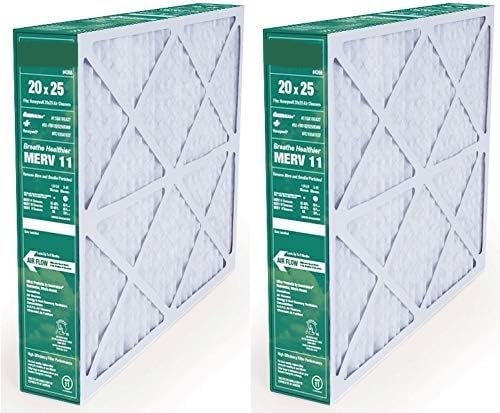 2-PK- Generalaire #4368-Replaces Honeywell FC100A1037-20"x 25" x 4.5" Merv 11 Air Filters