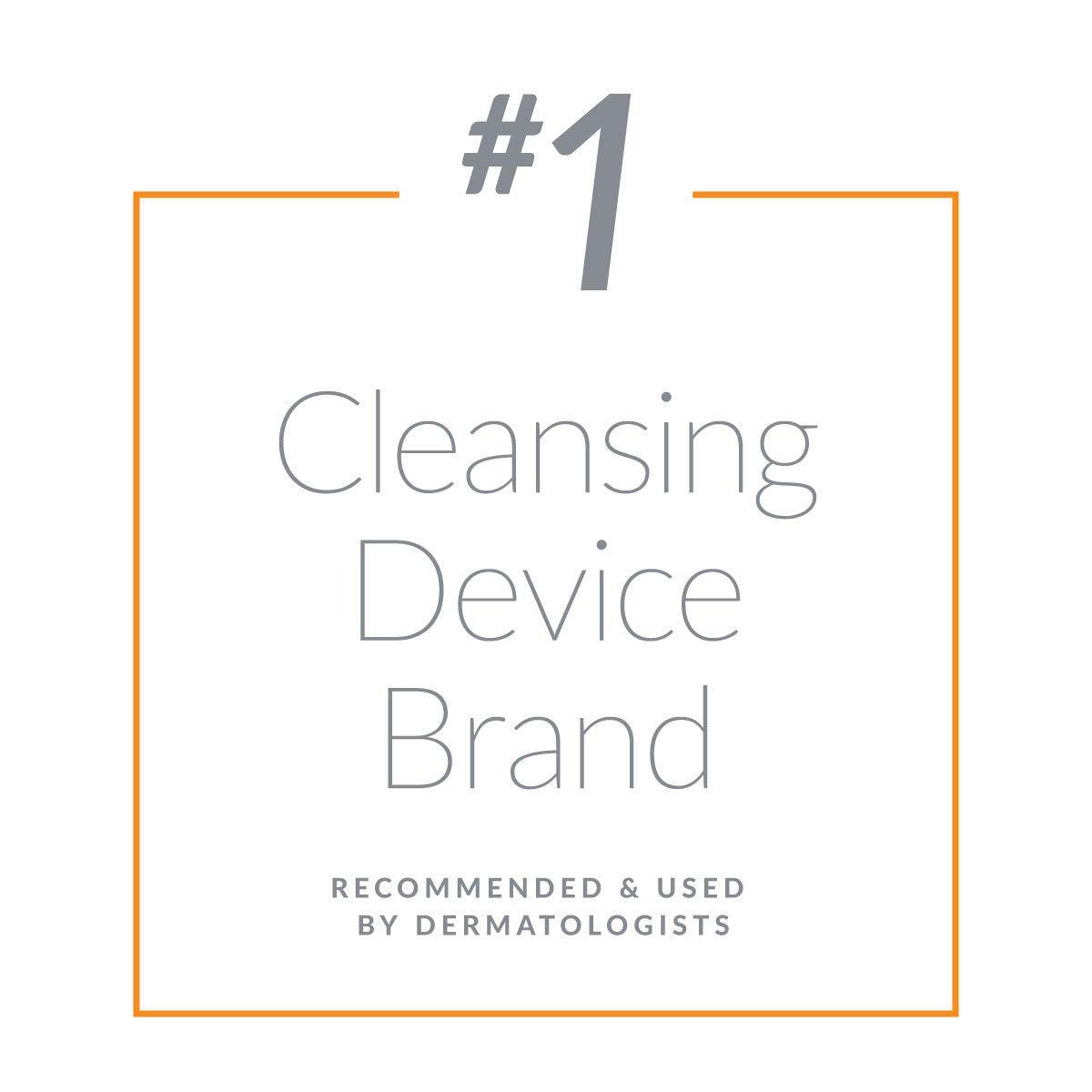 Clarsonic New Radiance Replacement Facial Cleansing Brush Head for Clarisonic Mia 1, Mia 2, Mia Fit, Alpha Fit, Smart Profile Uplift, 2 Count
