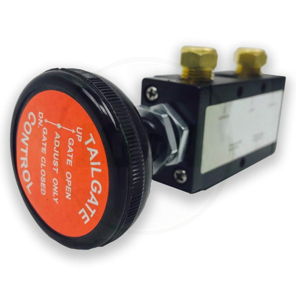 Buyers Products BAV015 4-Way 3-Position Manual Air Valve With Five 1/4 Inch NPT Ports, For Use with Tailgates, Air Compression, Pneumatics, Dump Body Hardware & Accessories