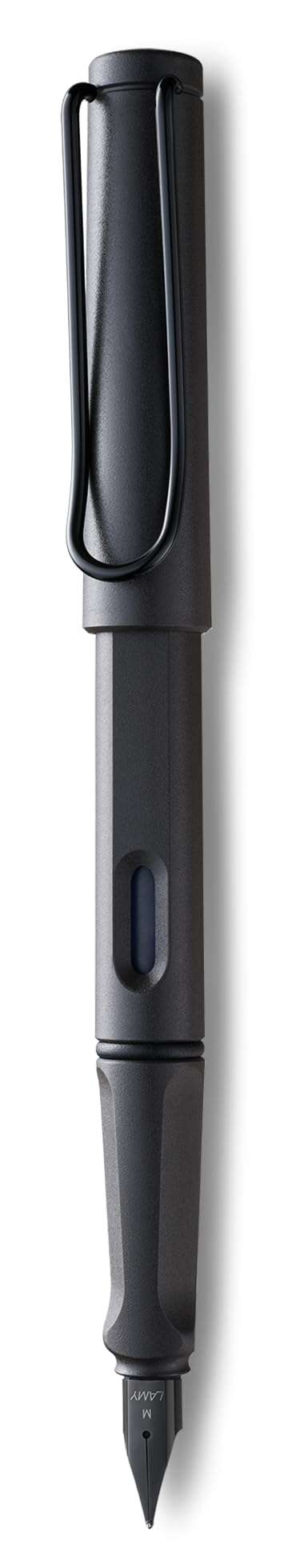 Lamy Safari Fountain Pen, Charcoal Broad Nib (L17B), L17B