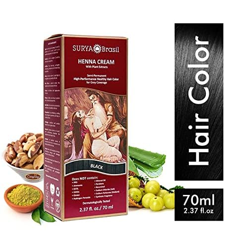 Surya Brasil Henna Cream - Black(4 Bottles)