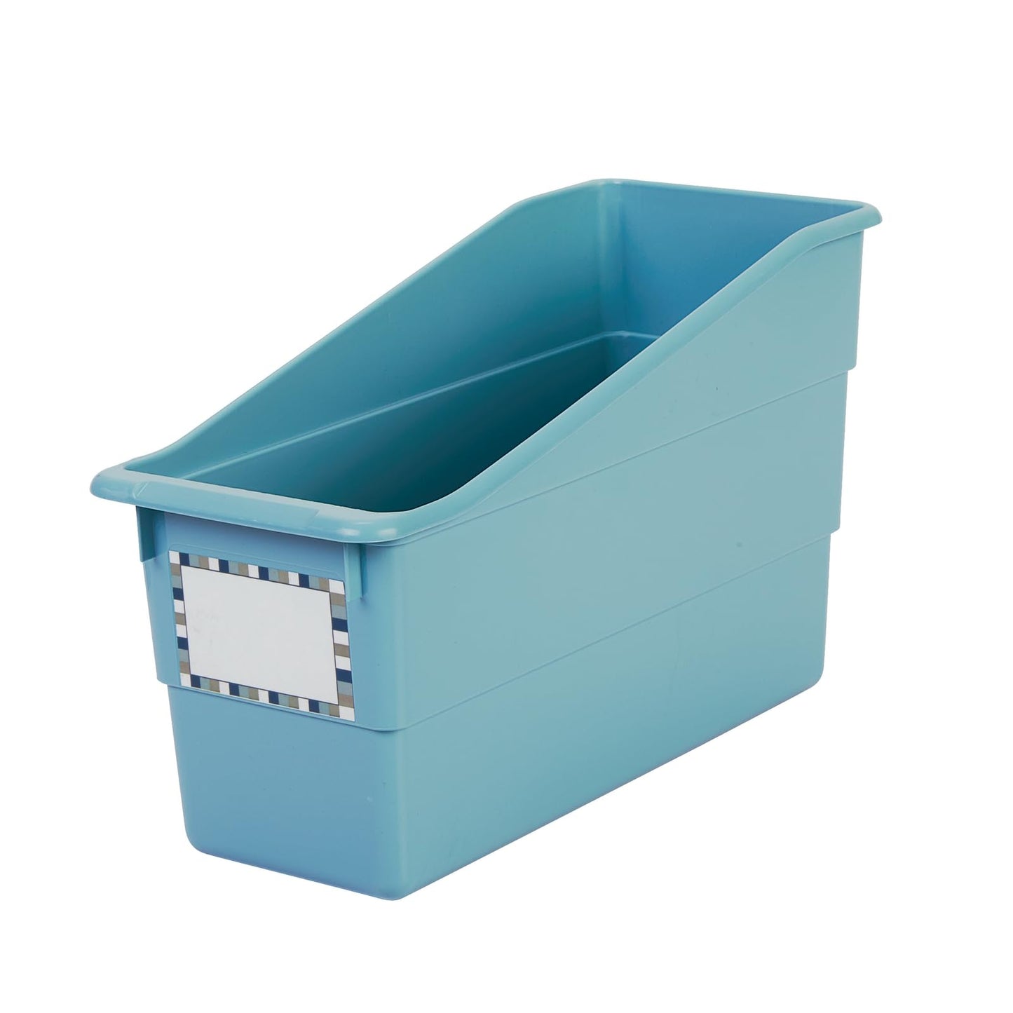 Really Good Stuff Durable Book and Binder Holder - 6Pack, 5.25” x 12.5” x 7.5”, Classroom Organization & Décor