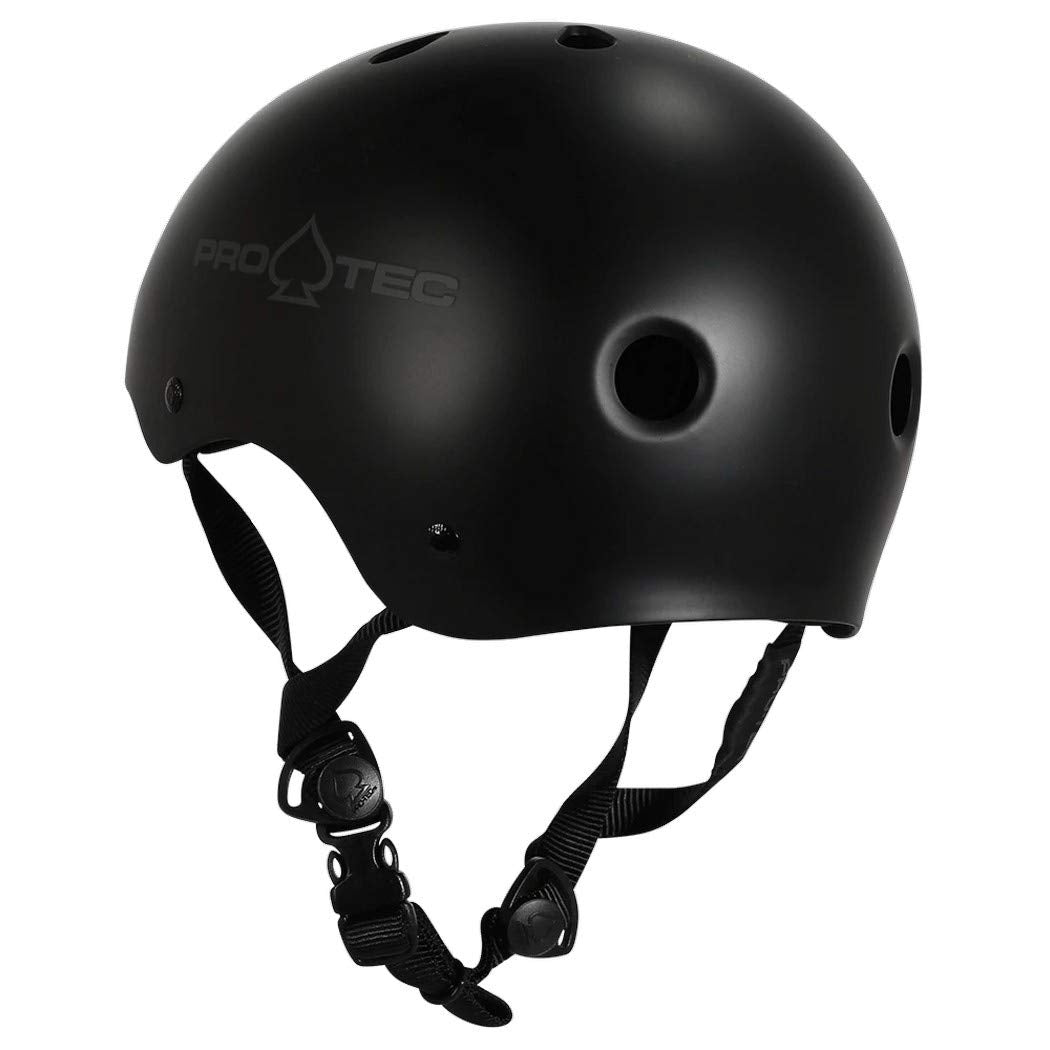 Pro-Tec Classic Certified Skateboard Helmet, Ideal for Skateboarding, Bicycling, BMX and Roller Skating, – X-Large – Black Matte