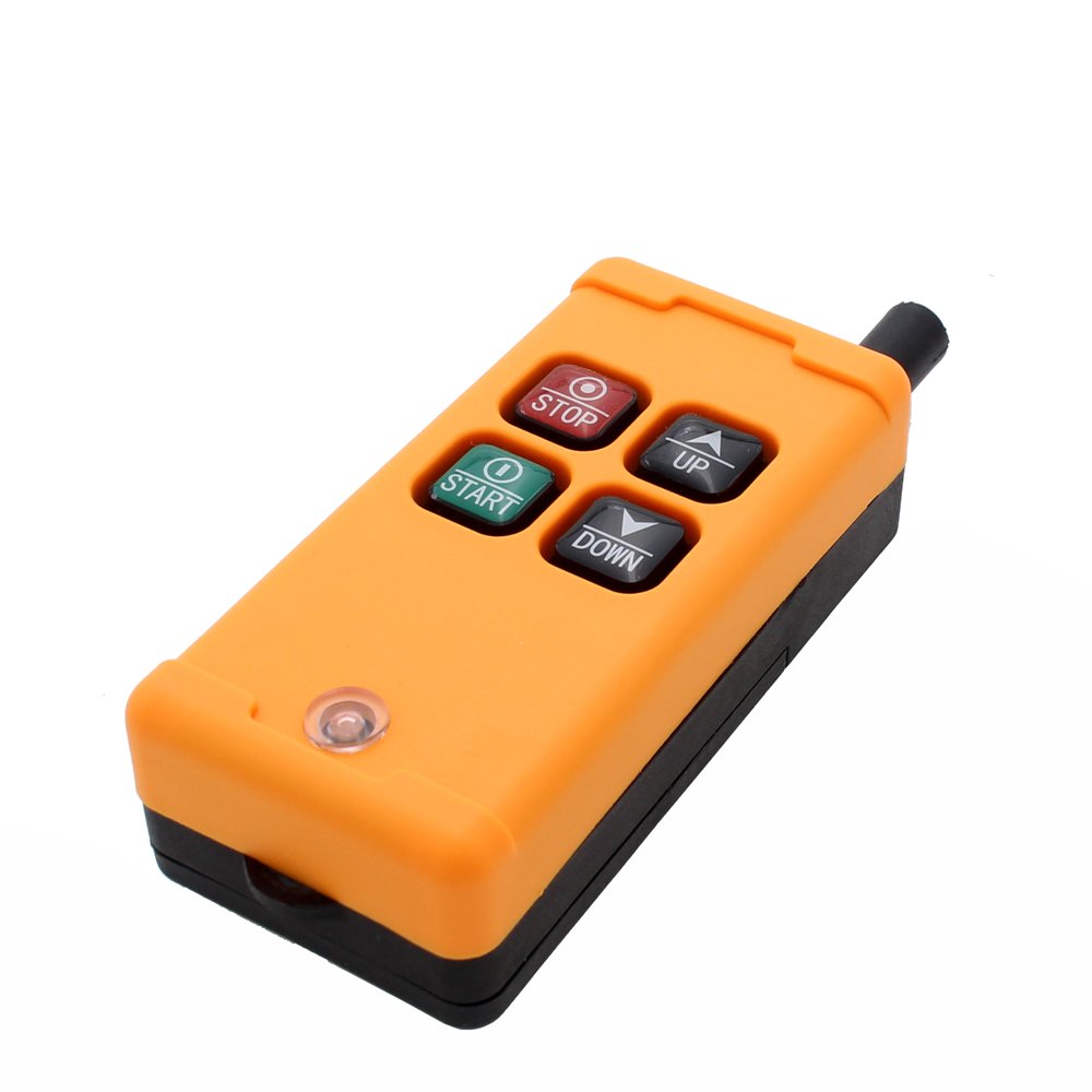 4 Key Crane Industrial Remote Control Wireless Transmitter Push Button Switch (AC/DC12-24V)