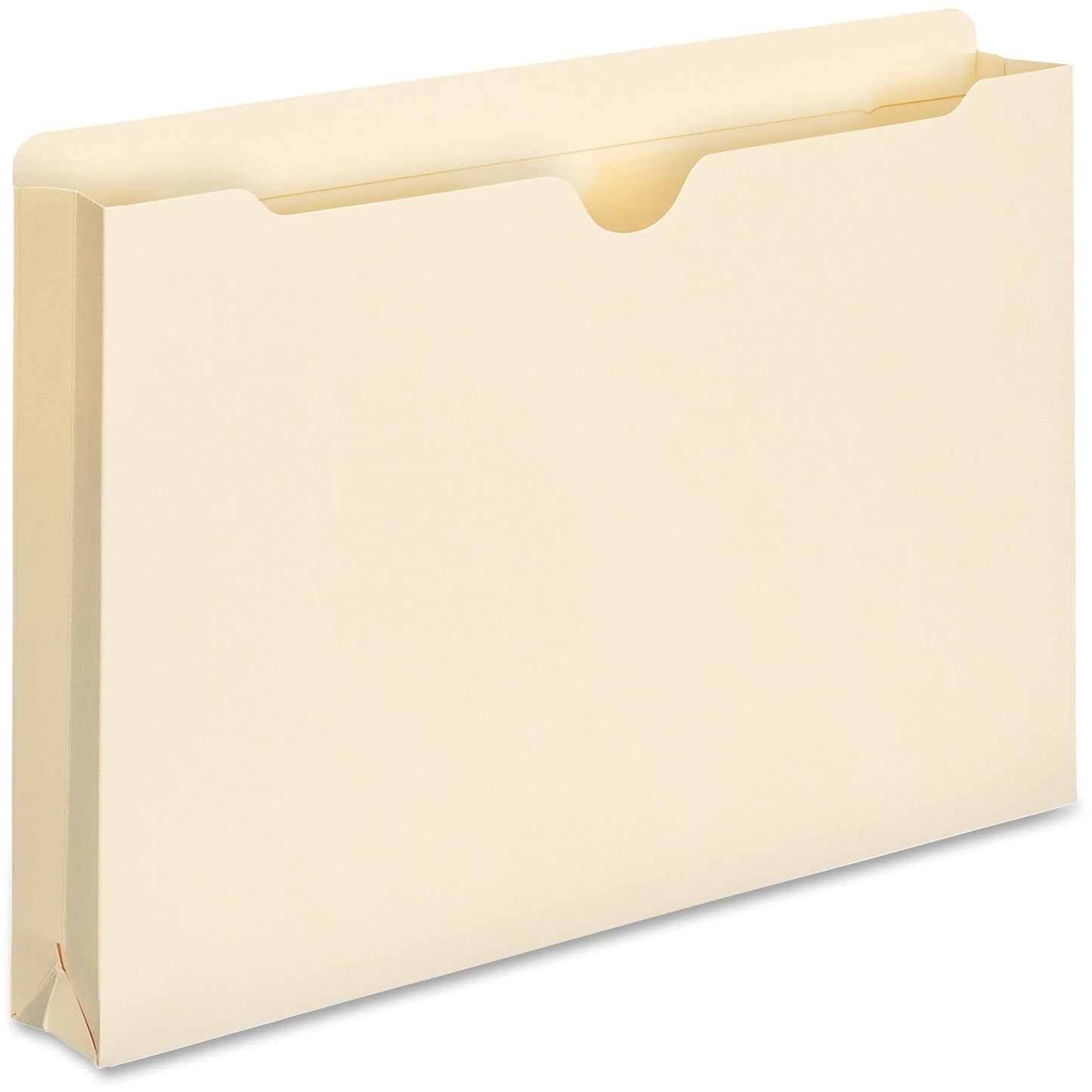 Smead File Jacket, Reinforced Straight-Cut Tab, 1-1/2" Expansion, Legal Size, Manila, 50 per Box (76540) (Pack of 1)