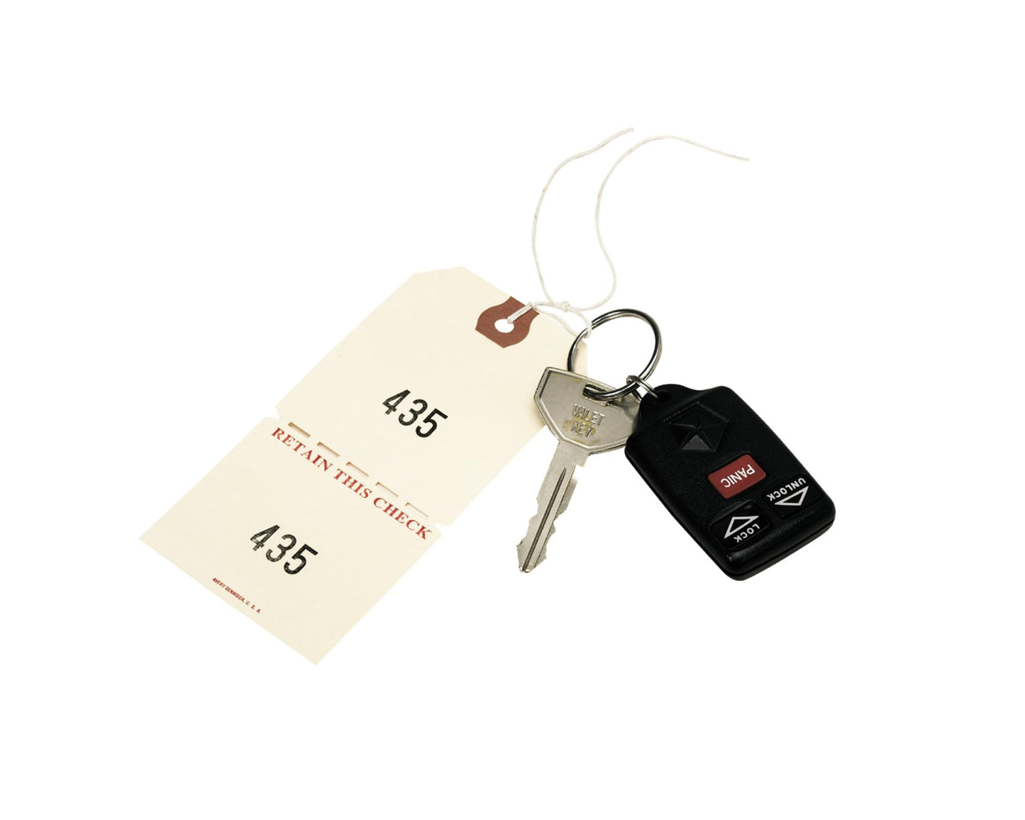 Avery 18670 Duplicate Auto Park Tags, 1-500, 4 3/4 x 2 3/8, Manila (Box of 500)