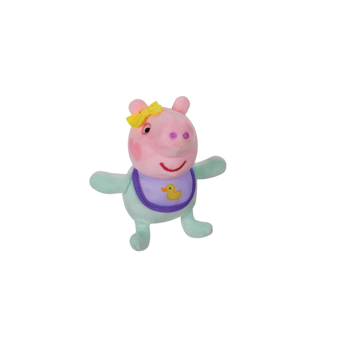Peppa Pig 3-Pack Plush Toys - Peppa, George & Bébé Evie - Ultra-Soft Plush Toys with Classic Style, Toy from 18 Months