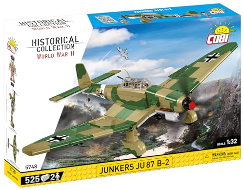 COBI Historical Collection WWII JUNKERS JU 87 B-2 Plane