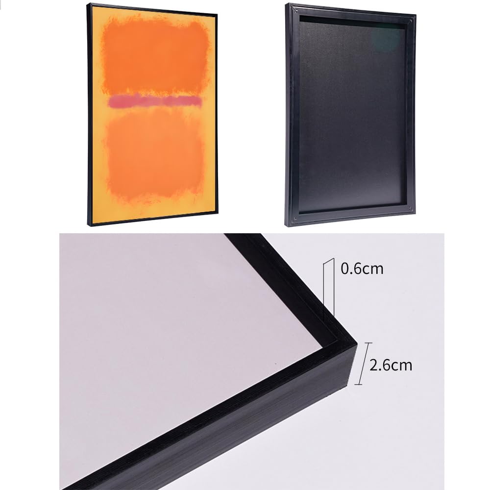 FCHUI Wall Art, Canvas Frame Simple Natura Abstract World Famous Painting Prints, Large Size Paintings Set of 3 Aesthetic Wall art decor for Living Room Bedroom Kitchen Office