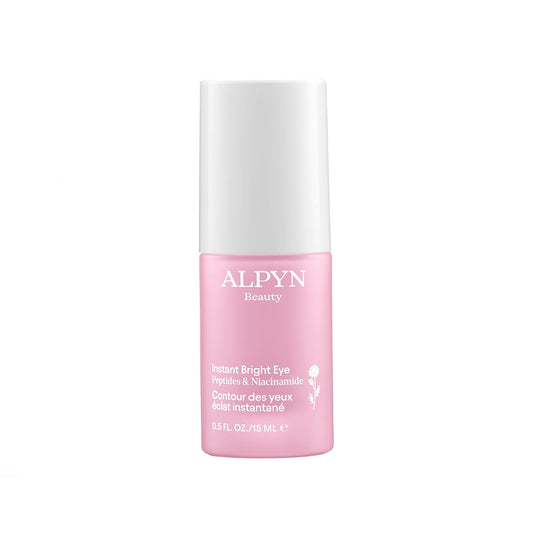 Alpyn Instant Bright Eye with Peptides & Niacinamide | Brightens Dark Circles, Visibly Firms & Softens Fine Lines | 0.5 Fl Oz / 15 ml