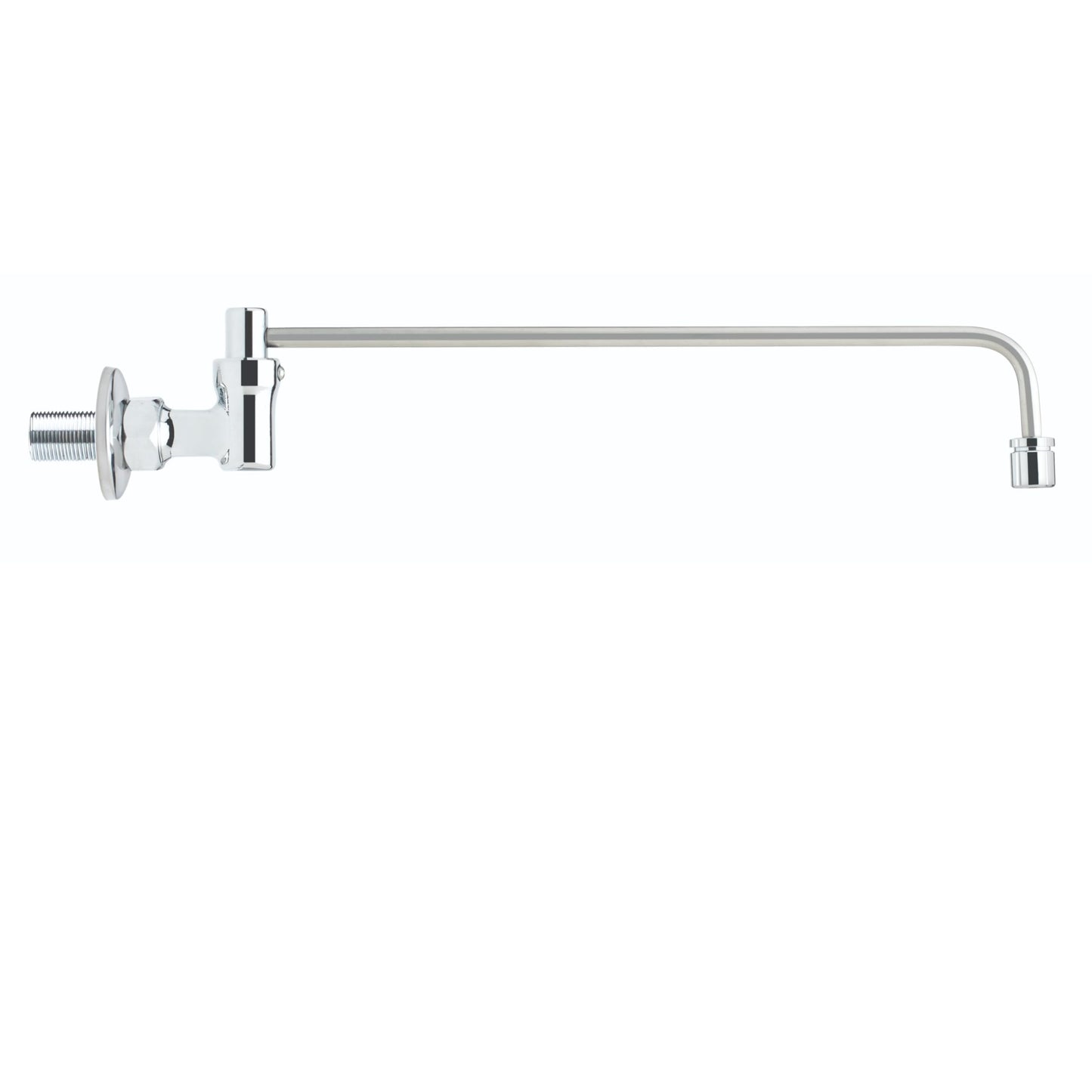 Sunrise Heavy Duty 12" Automatic Water Flow Swing Faucet for Commercial Grade Wok Range, Wall Mounted
