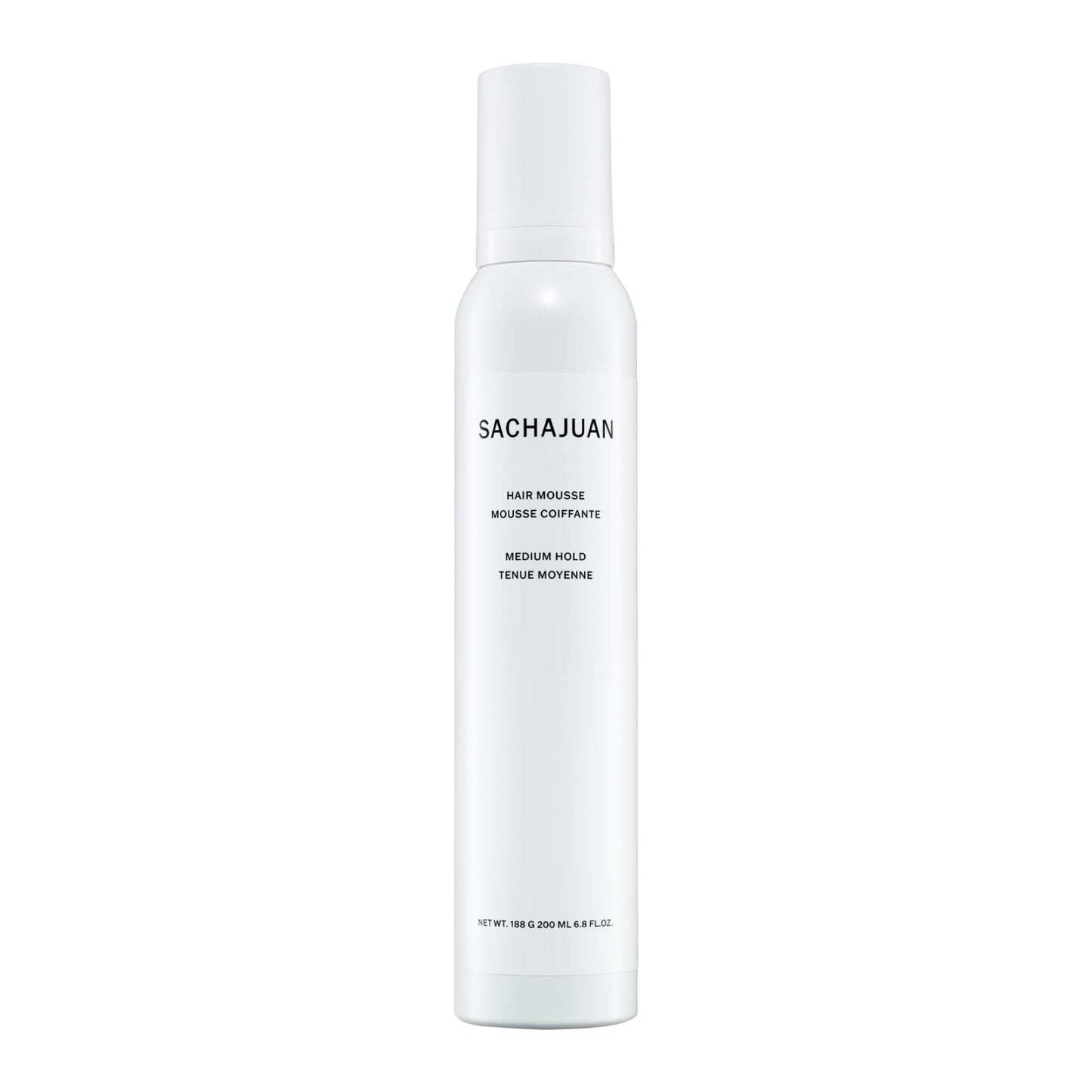 SachaJuan Hair Mousse Net wt. 189 g 200 ml 6.8 fl oz