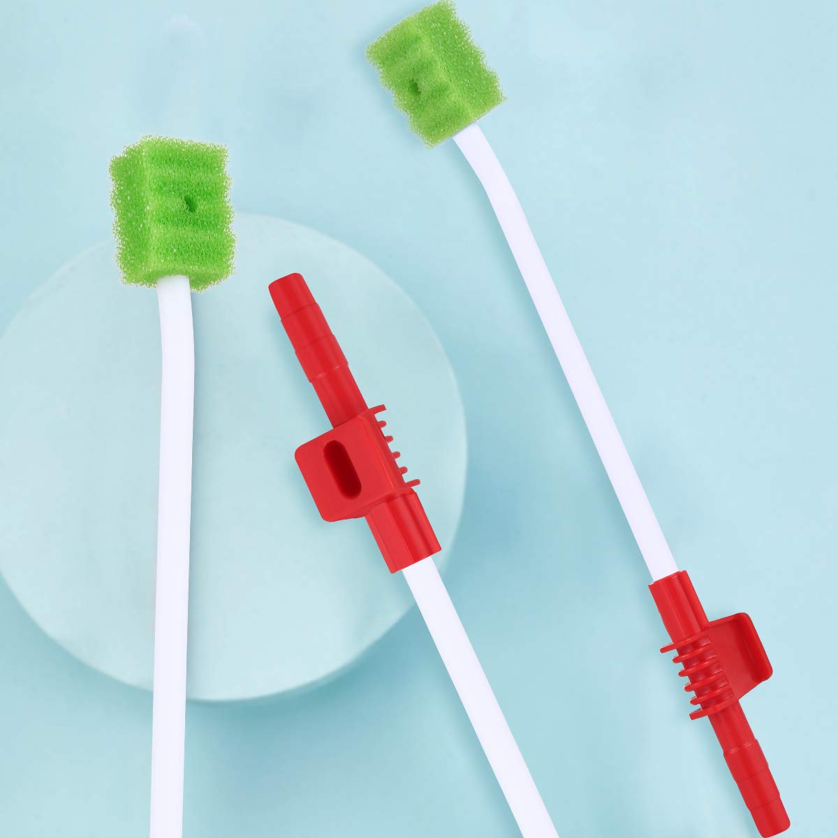 Wellgler's Oral Care Single Use Suction Swab((box of 60))