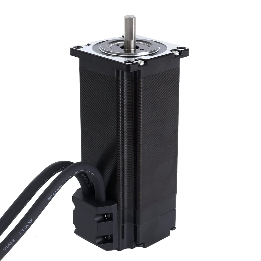 STEPPERONLINE Closed Loop Stepper Motor 1 Axis CNC KIT 3.0 Nm/424.92oz.in Nema 23 Motor & 0-8.0A 24-48VDC Closed Loop Stepper Driver CL57T V4.1