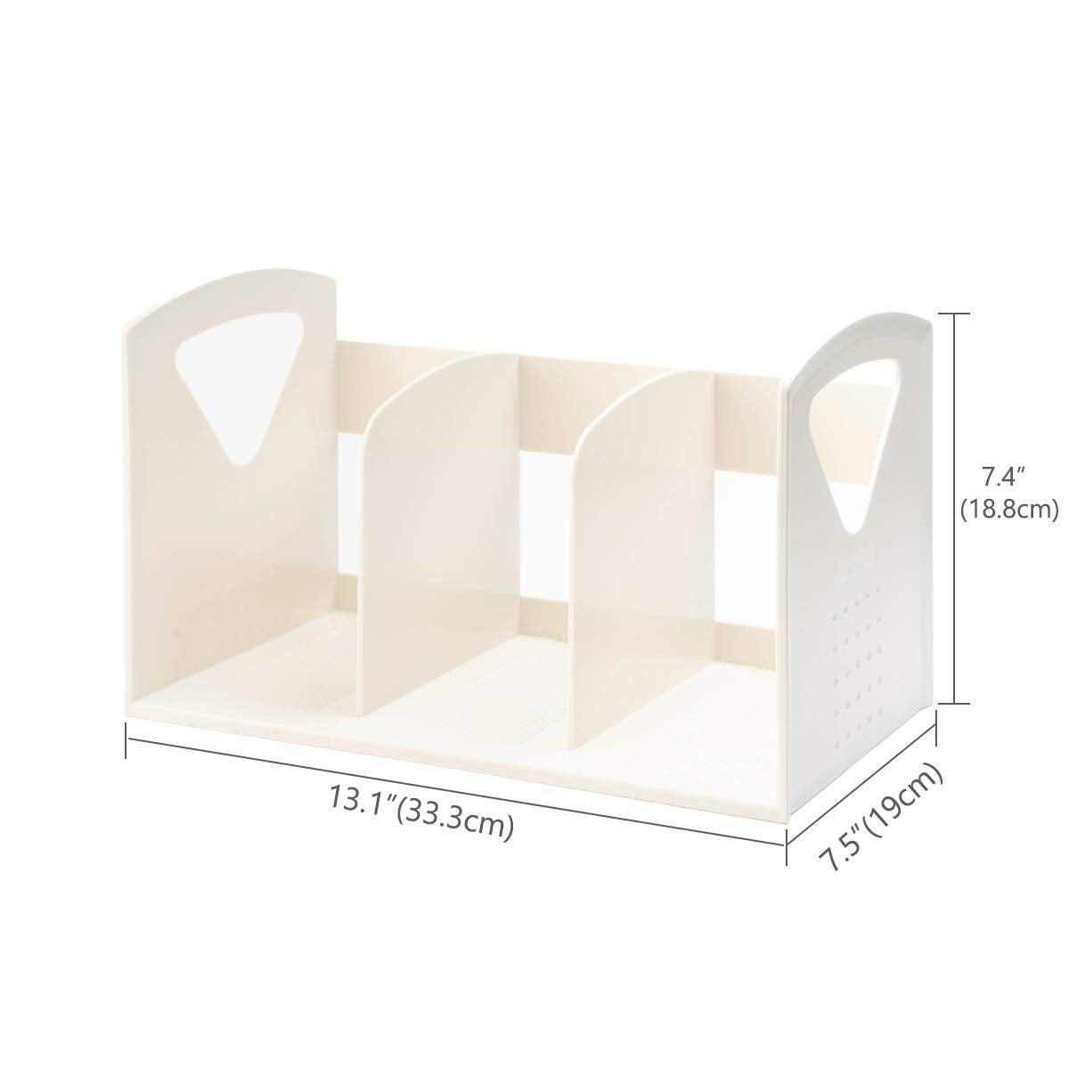 Lunmore 2 Pack Desk Book Shelves Small Desktop Bookshelf F Magazine Holder for Home School and Office