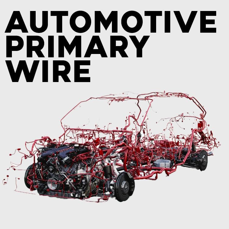 BEST CONNECTIONS 14 Gauge Automotive Primary Wire (100ft Each – 7 Color Bundle Set)– Durable Primary/Remote, Power/Ground Electrical Wire for Trailer, Car Audio, Lighting Circuits – 700ft Total