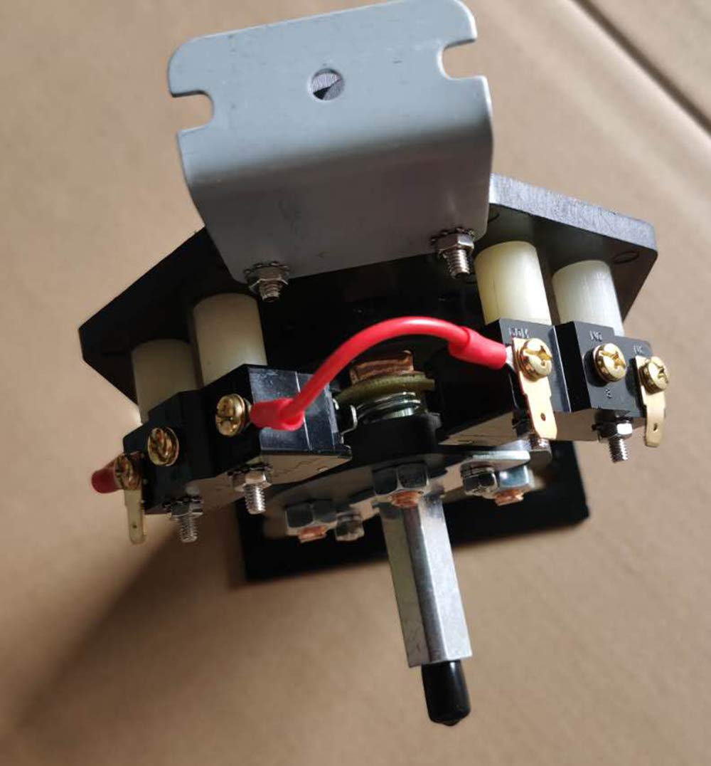 Dr.Acces Heavy Duty Forward and Reverse Switch Assembly for EZGO TXT 1994 to Current, 36V, Push Button, Lever Actuator, Manual Operation, Black