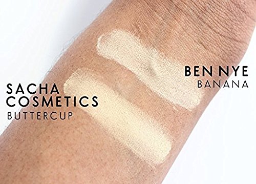 Sacha BUTTERCUP Light Setting Powder Makeup 1.75 Oz. Translucent Setting Powder for Oily Skin Finishing Powder Loose Powder Makeup Blurring Powder Blurs Fine Lines and Pores For Light Skin Tones