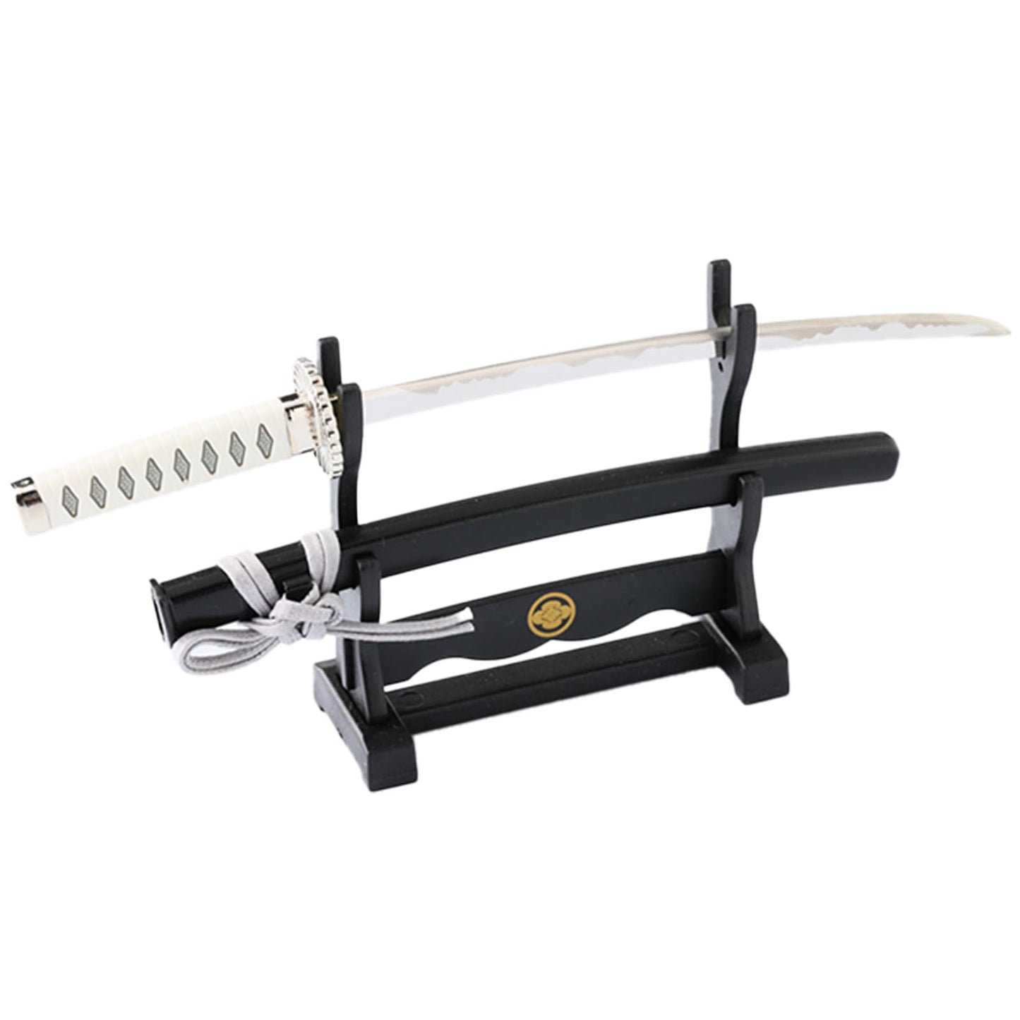Wablade Katana Letter Opener with Stand 8.27 Inch, Japanese Samurai Mail Opener, Made in Seki Japan, Mini Katana Desk Decor, Gift for Men, Office Desk Accessory (Okita Souji)