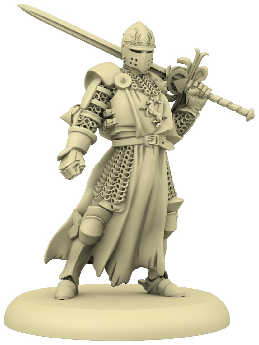 CMON A Song of Ice and Fire Tabletop Miniatures Game Baratheon King's Men Unit Box (Multilingual Edition) - Strategy Game for Adults, Ages 14+, 2+ Players, 45-60 Minute Playtime, Made