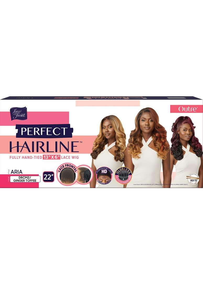 Outre Lace Front Wig - Perfect Hair Line 13X6 - Aria (OFF BLACK 1B)
