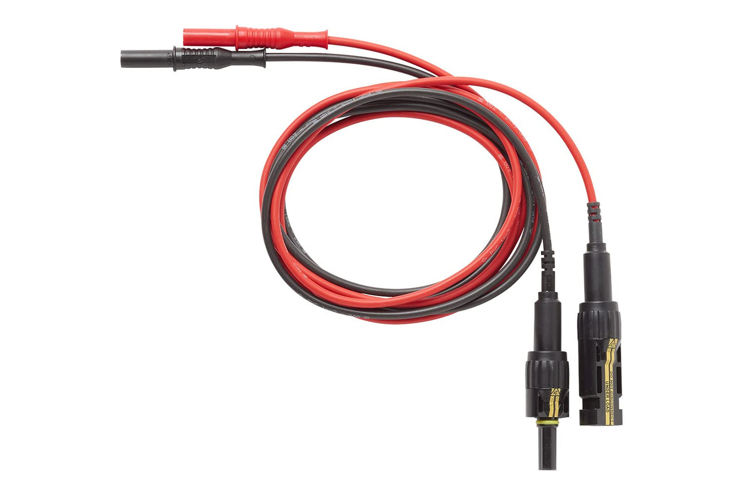 Fluke Pomona Solar MC4 to 4mm Test Lead Set