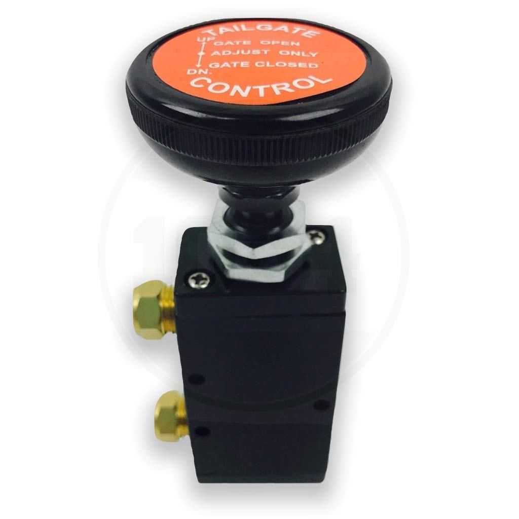 Buyers Products BAV015 4-Way 3-Position Manual Air Valve With Five 1/4 Inch NPT Ports, For Use with Tailgates, Air Compression, Pneumatics, Dump Body Hardware & Accessories