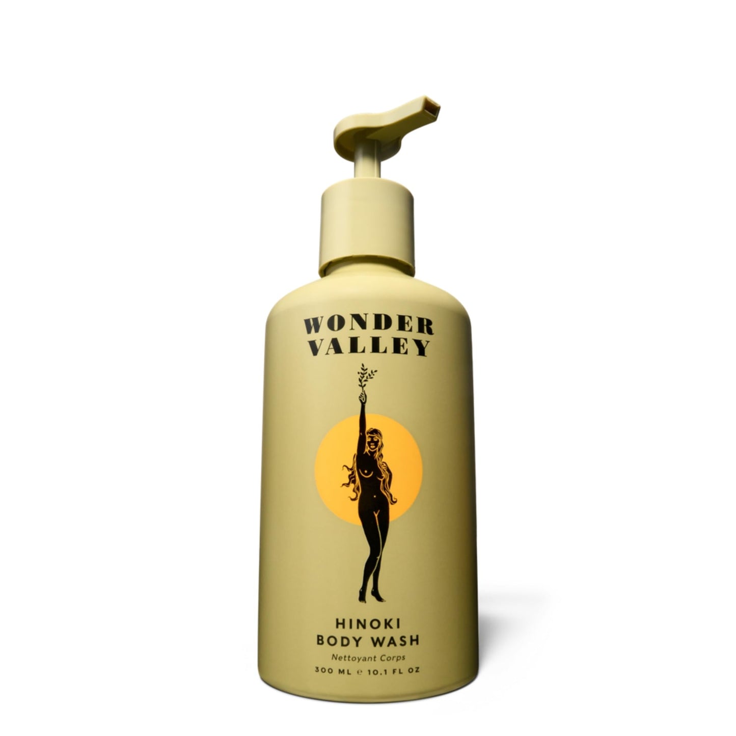 WONDER VALLEY - Hinoki Body Wash | Vegan, Cruelty-Free, All Skin Types | Hydrates, Cleanses, and Microbiome-Friendly (10.1 fl oz | 300 ml)