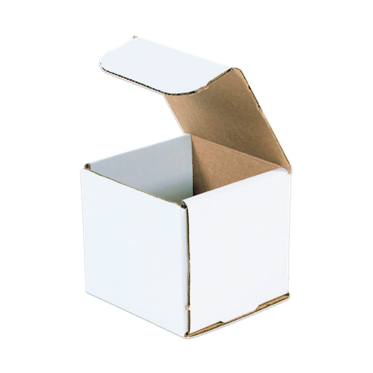 BOX USA Shipping Boxes Small 4"L x 4"W x 4"H 50-Pack - Corrugated Cardboard Box for Shipping, Mailing, Packing, Packaging and Storage