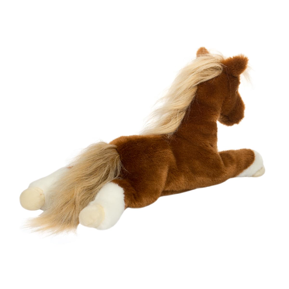 Douglas Wrangler Horse Plush Stuffed Animal – Realistic Chestnut Ranch Horse Plush Toy for Kids, Horse Lovers & Animal Lovers, 15" Long (38 cm)