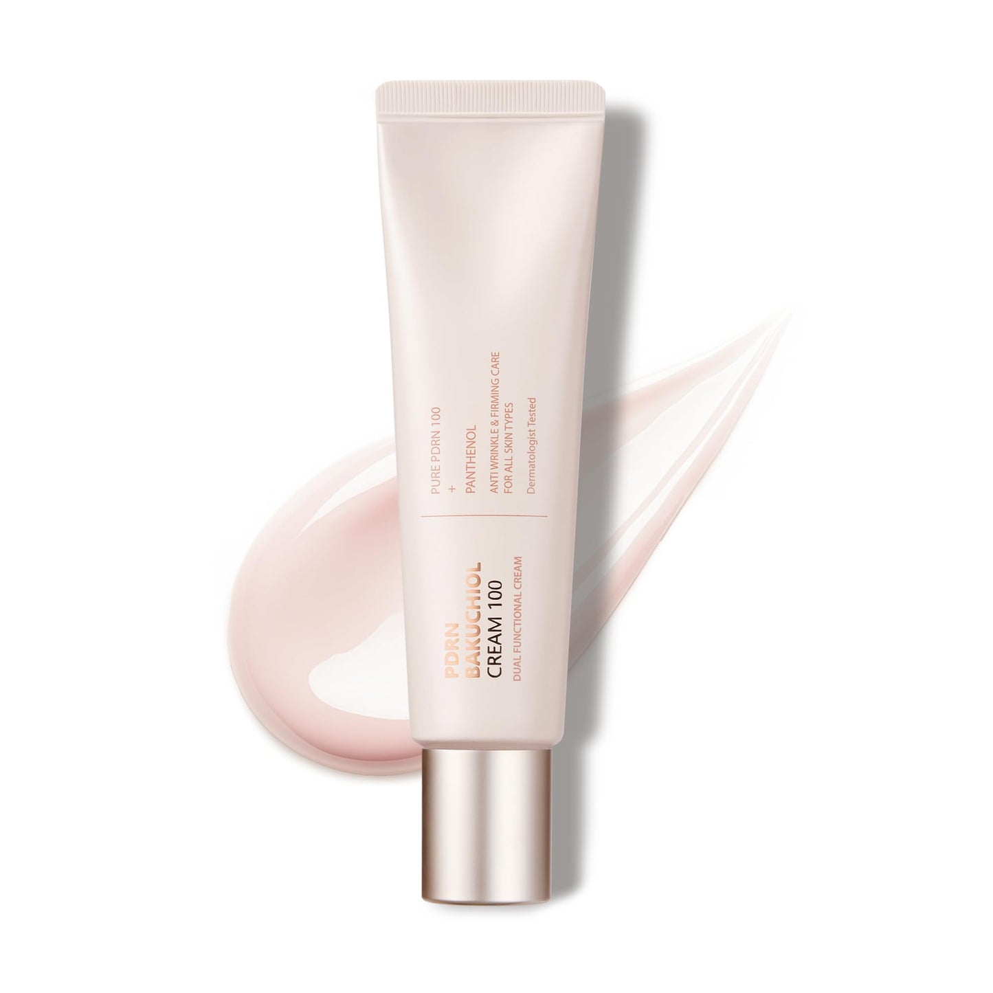 CU DR. SOLUTION PDRN Cream with Salmon DNA, Ceramide NP, Collagen, Plant Based Bakuchiol, Moisturizing Bifida and Hyaluronic, Korean Skin Care PDRN Cream, 50 ml (1.69 fl. oz.)