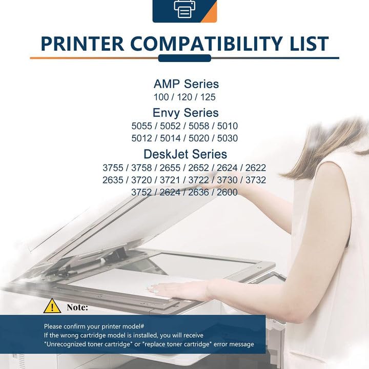 65XL Color Remanufactured Ink Cartridge Replacement for HP Ink 65 HP65 XL HP65XL Color Combo,2-Pack for 5055 5000 5052 5010 5070 5014 3755 3700 3772 2600 3752 2652 2655 2622 2640 Printers,High-Yield