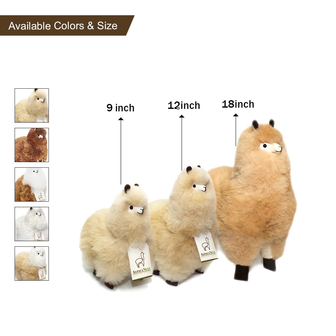 Parent - Alpaca Stuffed Animal (Beige, 23cm)