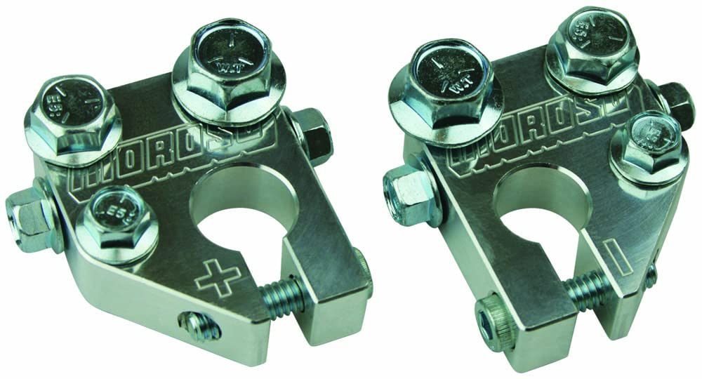 Moroso 74098 Battery Terminal, Multi Power Block, SAE/JIS in Silver