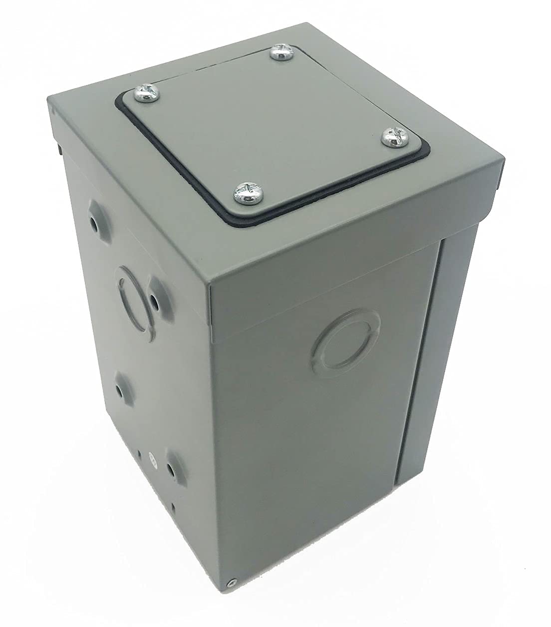 Connecticut Electric EGSPI50 50A Rainproof Generator Power Inlet Box with Cover, CS6375, SS2-50P, Receptacle, Gray