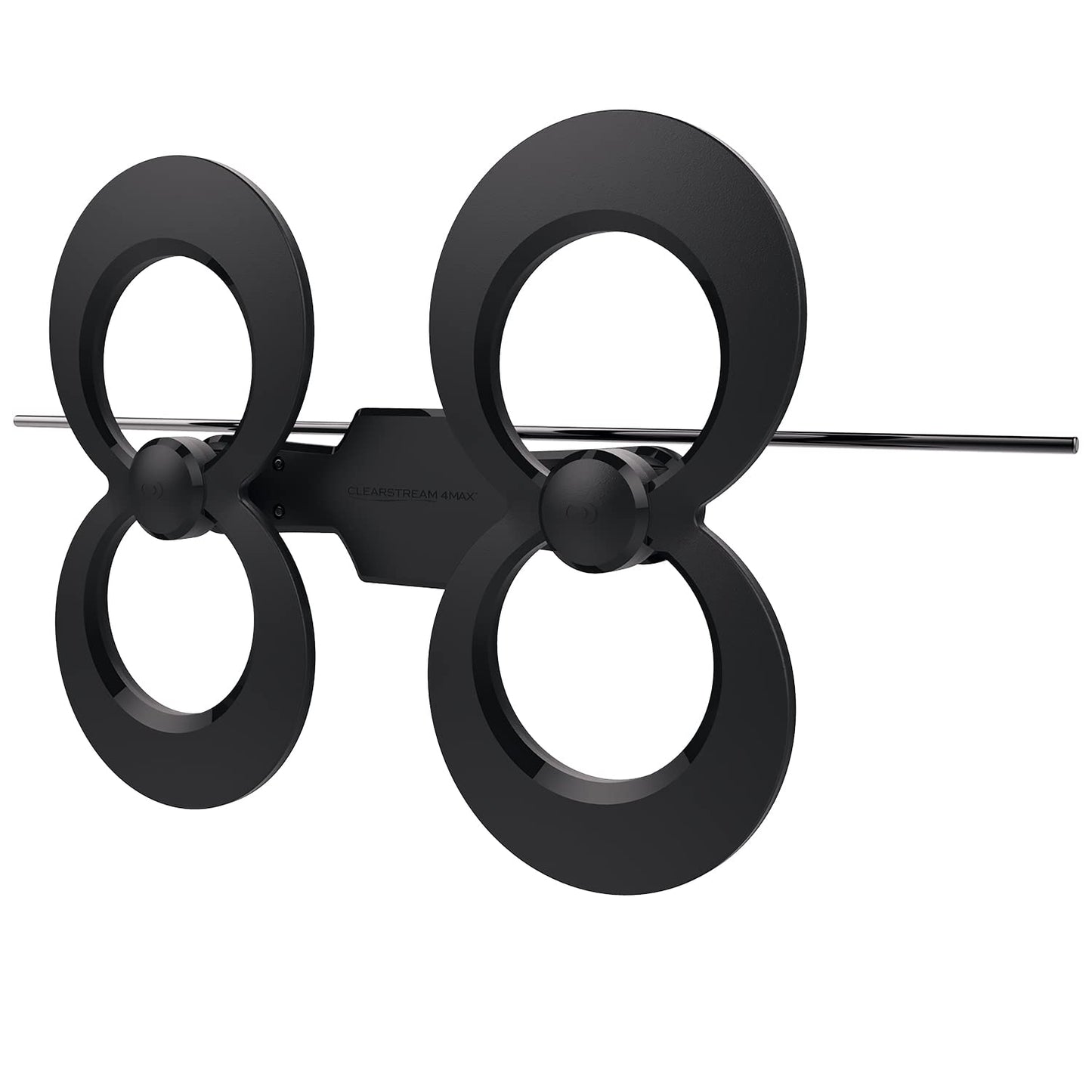Antennas Direct ClearStream MAX-V PRO Indoor Outdoor TV Antenna, UHF VHF, Multi-Directional, 70+ Mile Range, 4K 8K UHD, NEXTGEN TV – w/Wall Bracket