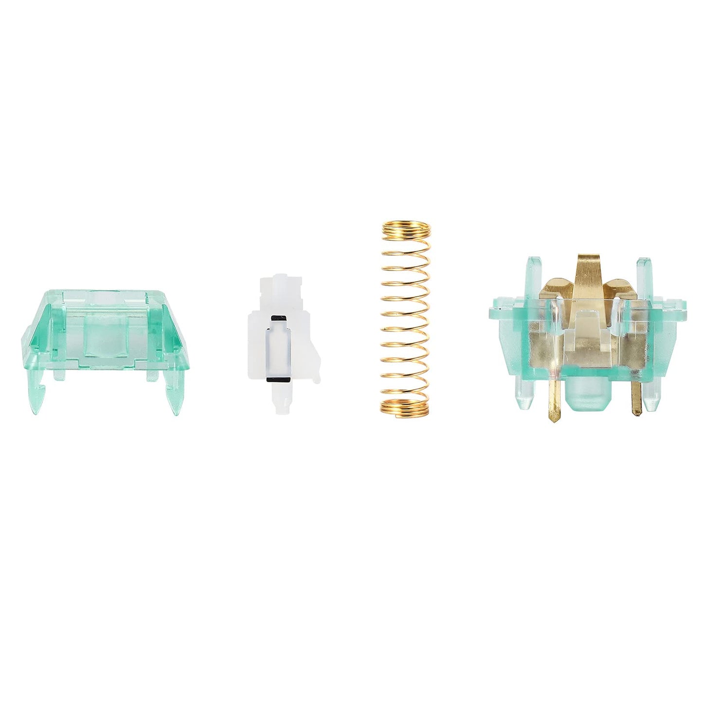 DUROCK Silent Shrimp Switches, Silent T1 Tactile Switches 67g, 5 Pins Pre-Lubed MX Silent Keyboard Switches (Silent Shrimps, 110pcs)