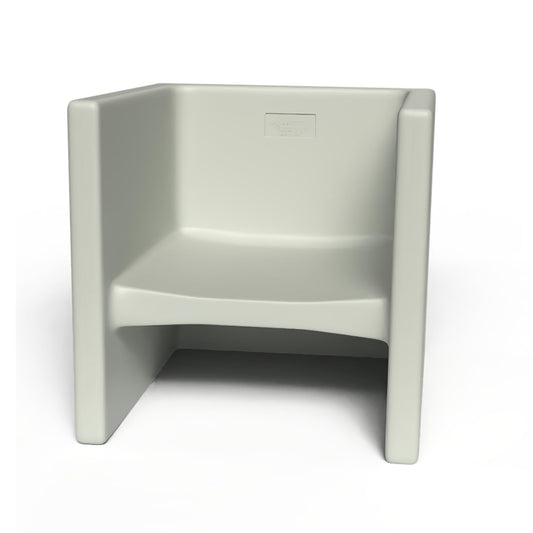 Children's Factory 3-in-1 Cube Chair for Kids, Flexible Seating Classroom Furniture, 1-Pack, Coastal Green