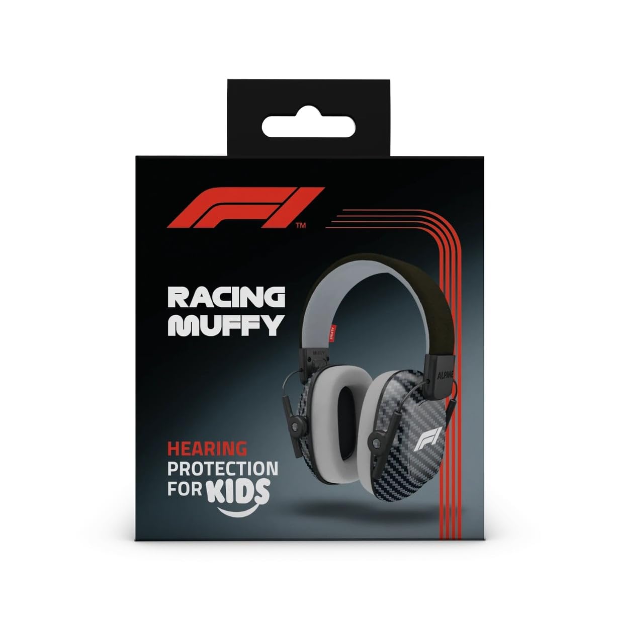 Alpine Muffy Kids - Noise Cancelling Headphones for Kids - CE & ANSI Certified - 25dB - Sensory & Concentration Aid - Formula 1®