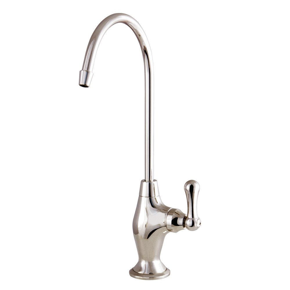 Kingston Brass KS3196AL Restoration Water Filtration Faucet, 4-5/8 Inch in Spout Reach, Polished Nickel