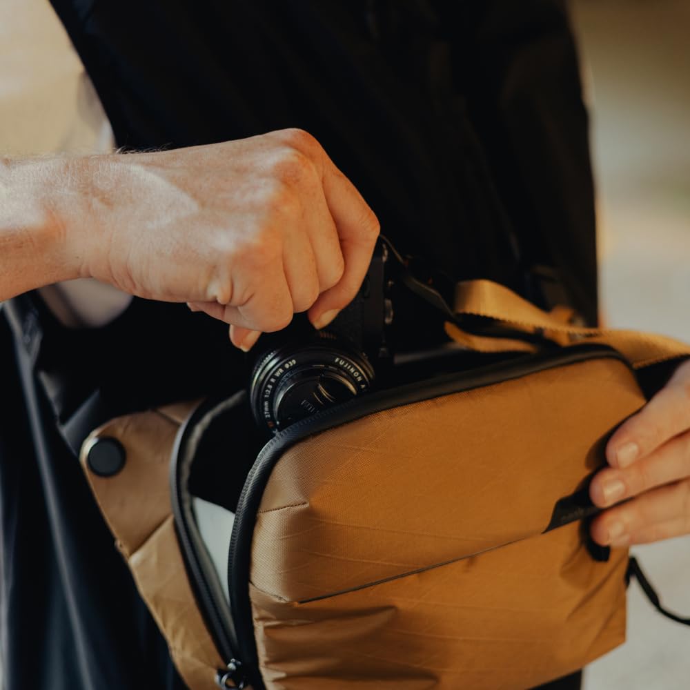 Peak Design Everyday Sling 3L Coyote Sling, Shoulder, or Waist Carry (BEDS-3-CY-3)