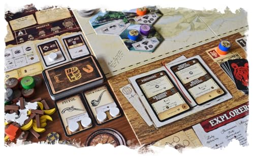 Portal Games Robinson Crusoe Collectors Edition – Ultimate Survival Adventure Cooperative Strategy Board Game with Enhanced Components Ages 14+ 1 to 4 Players