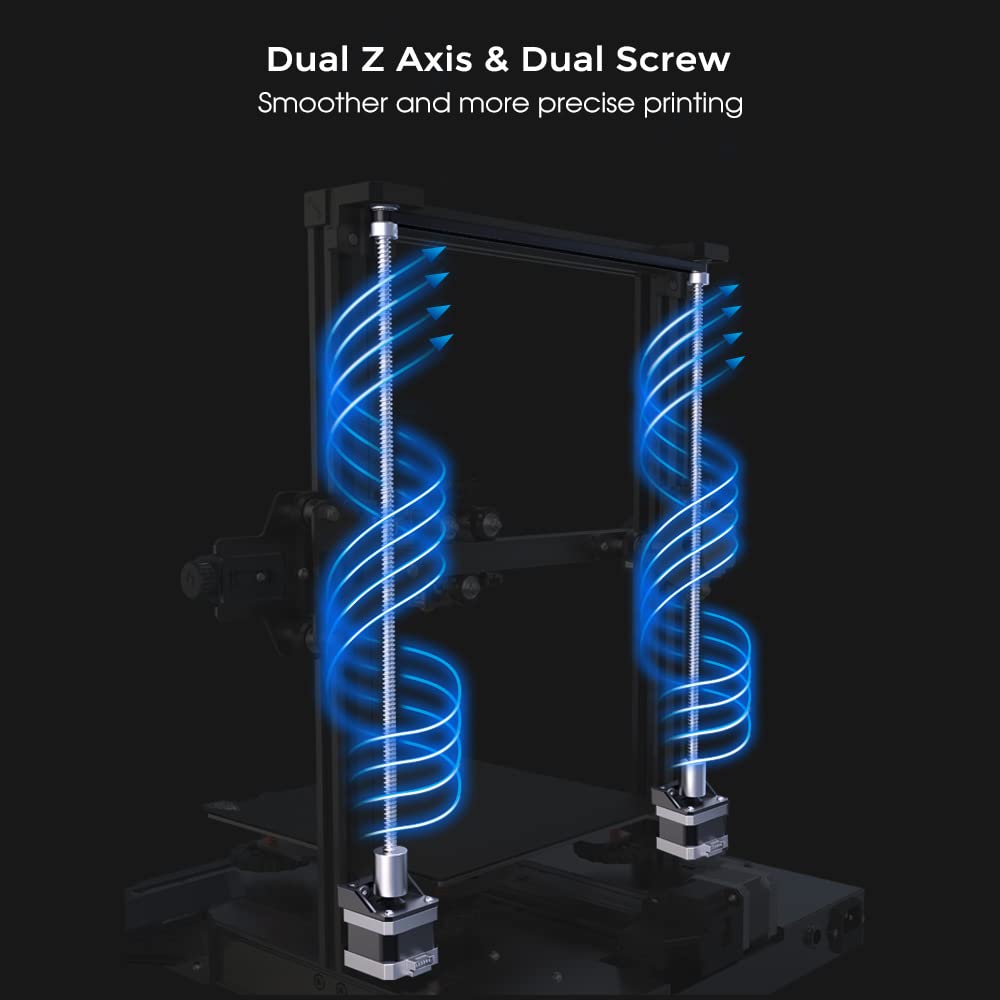 2024 New Version Creality Ender 3 S1 Pro with 200mm/s Printing Speed, Sprite Direct Extruder CR Touch Auto Leveling 300℃ High-Temp Print, Dual Z-axis Screw Build Volume 8.66x8.66x10.63 inch