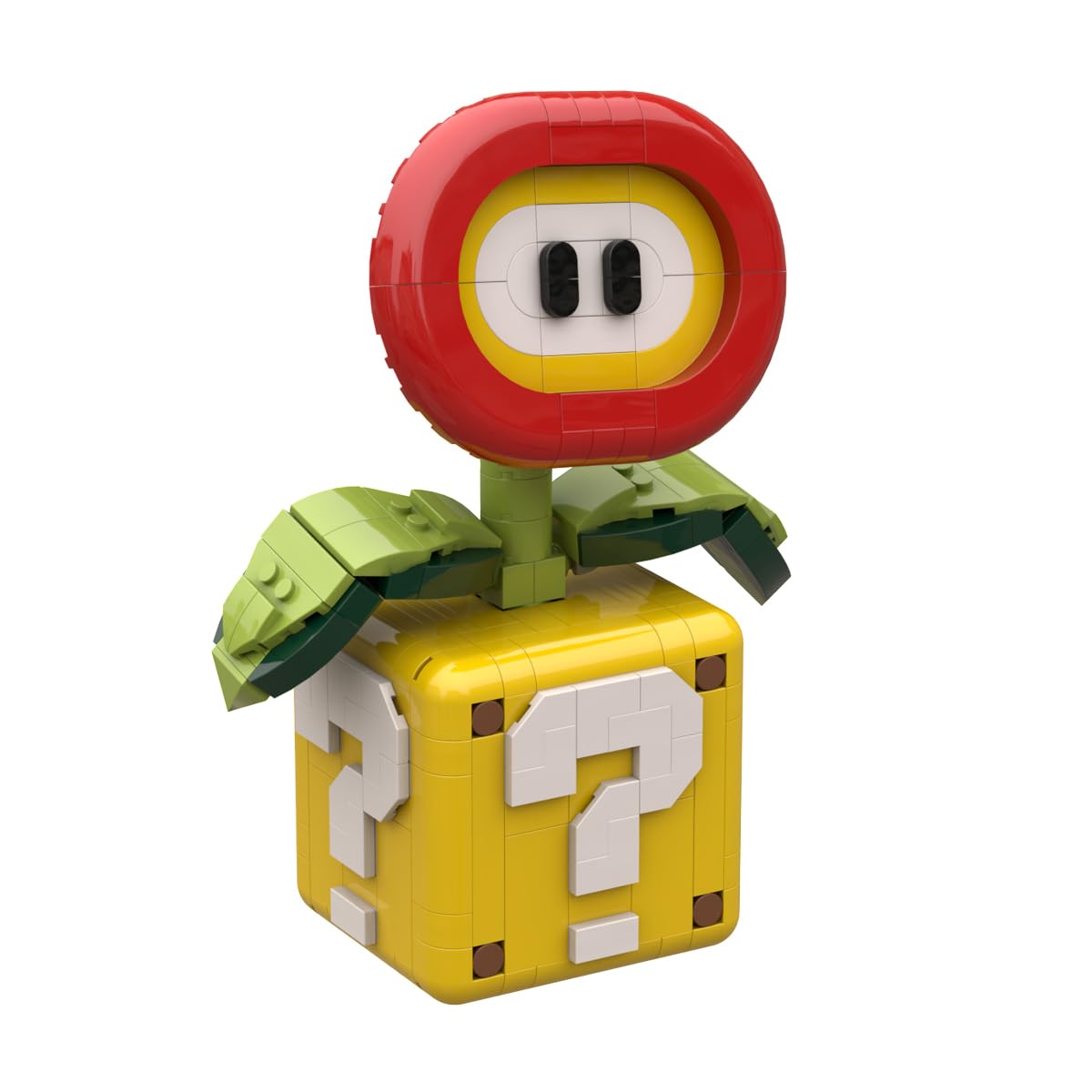 Jeamoc Piranha Plant Building Block for 71426 Piranha Plant, 337pcs Creative MOC Piranha Plant Model, Compatible with 71426 Super Mario Piranha Plant