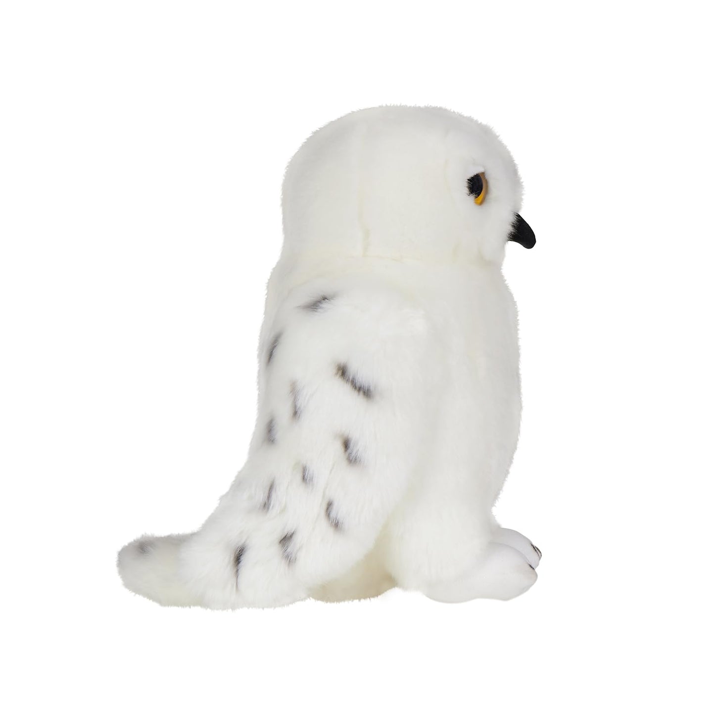 Harry Potter Hedwig Soft Toy - Large 12" Plush Owl - Collectible Toy - White Snowy Owl with Yellow Eyes & Black Beak - Stuffed Animal Gift for Fans, Kids & Collectors