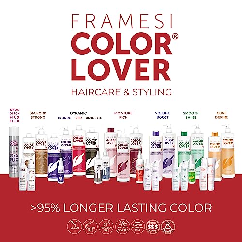 Framesi Color Lover Dynamic Blonde Conditioner, Sulfate Free Conditioner, Color Treated Hair , Light Purple , 33.8 Fl Oz