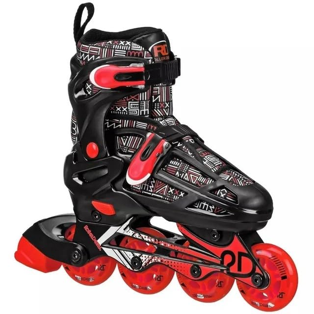 Roller Derby Falcon 2-in-1 Combo Quad and Inline Skates for Kids, Adjustable Sizing