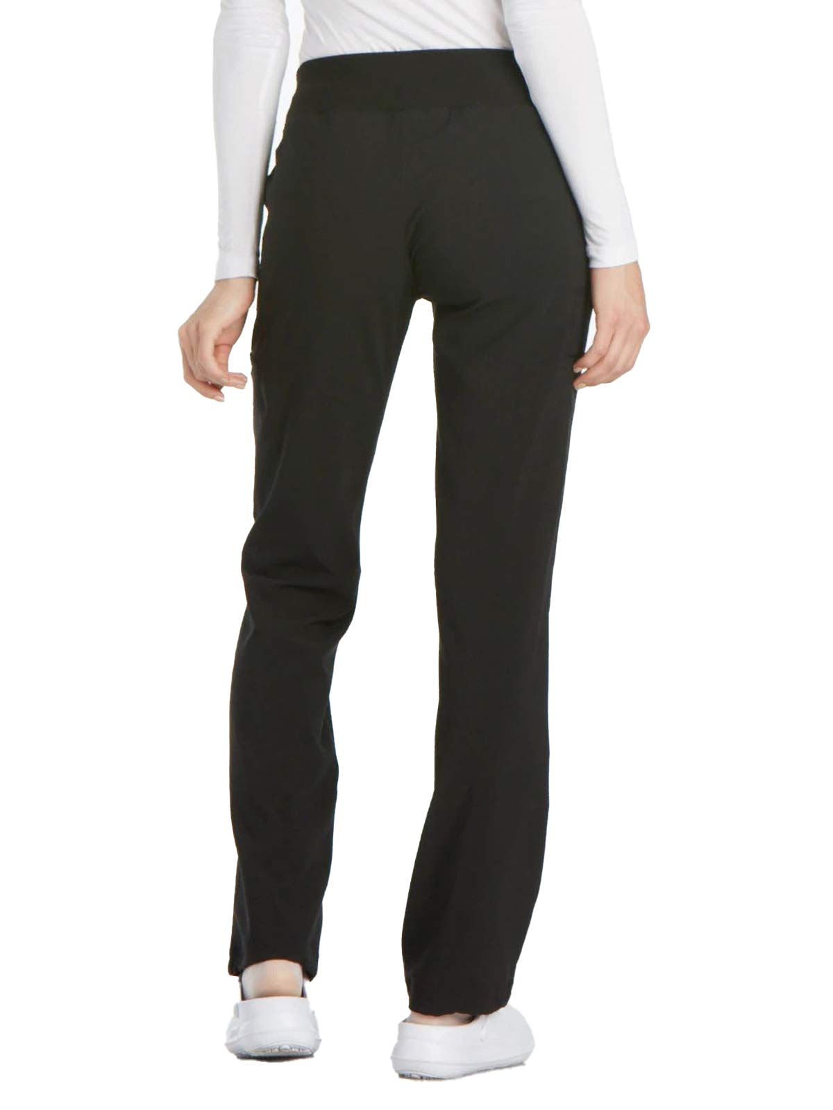 Cherokee iFlex CK002 Mid Rise Pull-On Pant Black M