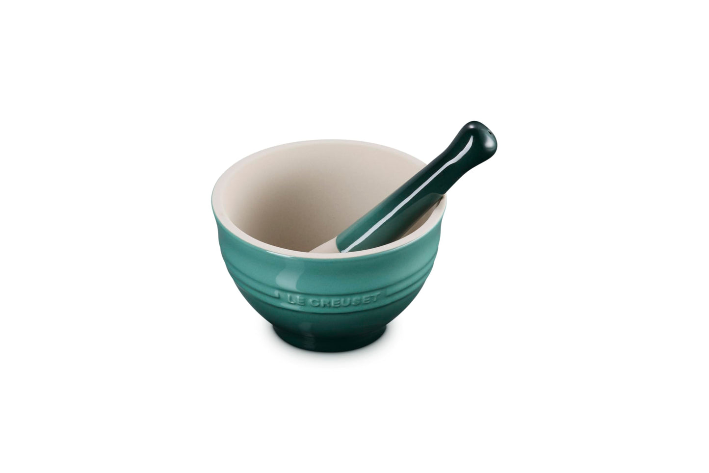 Le Creuset Stoneware Mortar & Pestle, 10 oz., Artichaut